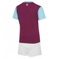 Maglie da calcio Burnley Prima Maglia Bambino 2024-25 Manica Corta (+ Pantaloni corti)